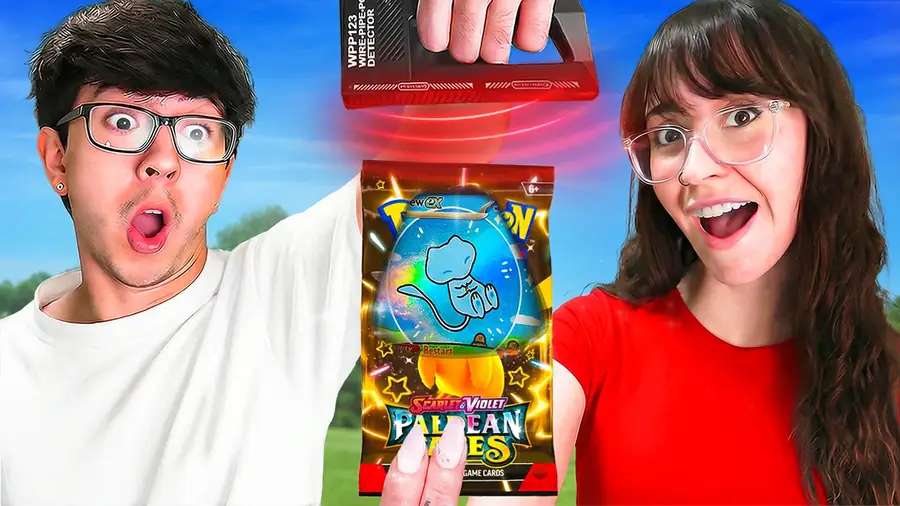 “Is it real?” — scanning a rare pack on camera