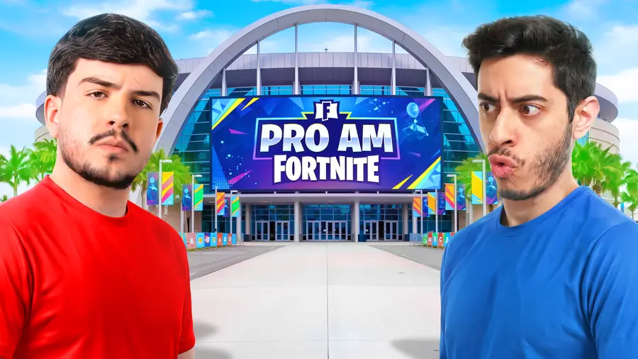 “Pro Am Fortnite” — rivalry showdown at the arena